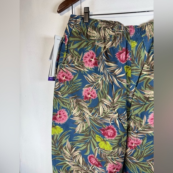 SAG HARBOR SPORT Capri floral pattern new with tag purchased in 1990 size pl - Picture 7 of 13